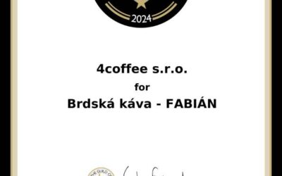 Brdská káva – FABIÁN získává prestižní ocenění Great Taste 2024!